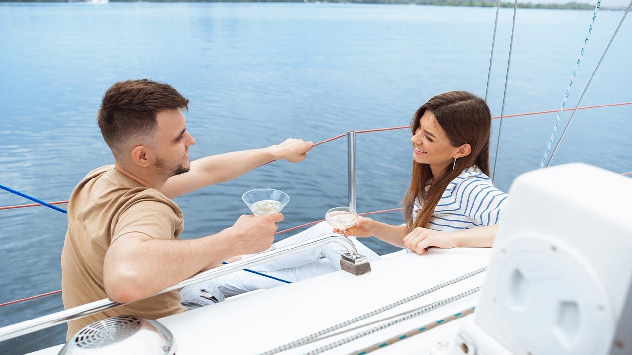 The best Instagram photos are made on a yacht