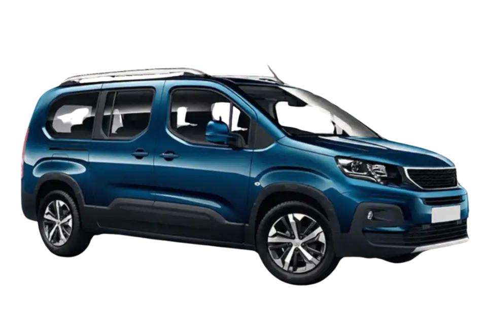 Barbati Car Rental - Peugeot Rifter 7 seater